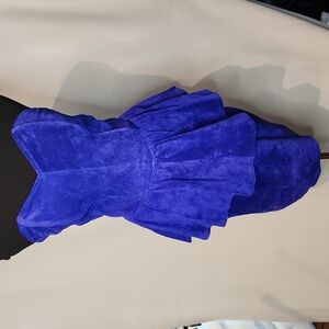 Vintage Bin Bin Suede Mini Dress Size Small | Women's Mini Dresses